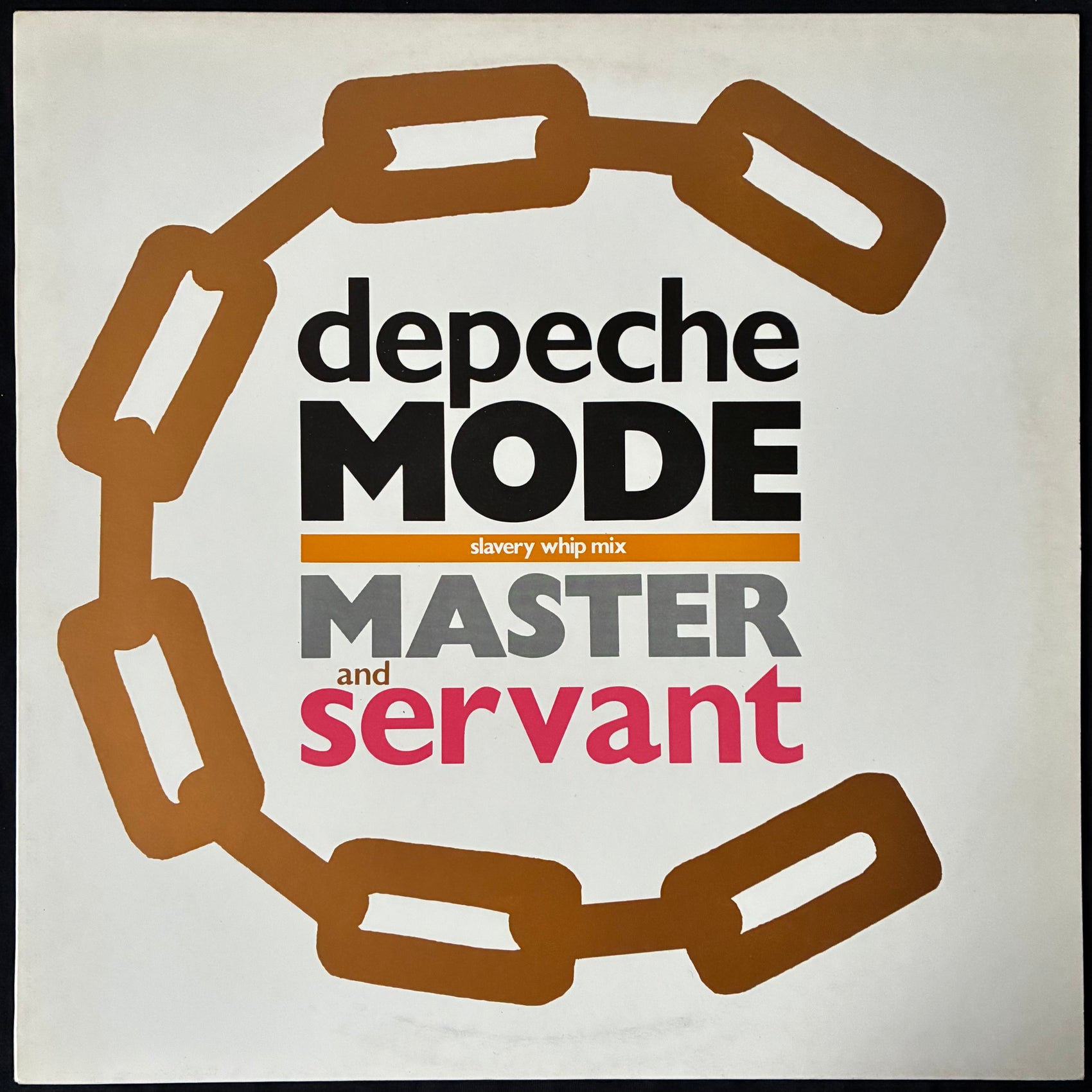 DEPECHE MODE - MASTER AND SERVANT (12") (USED VINYL 1984 UK M-/EX+)
