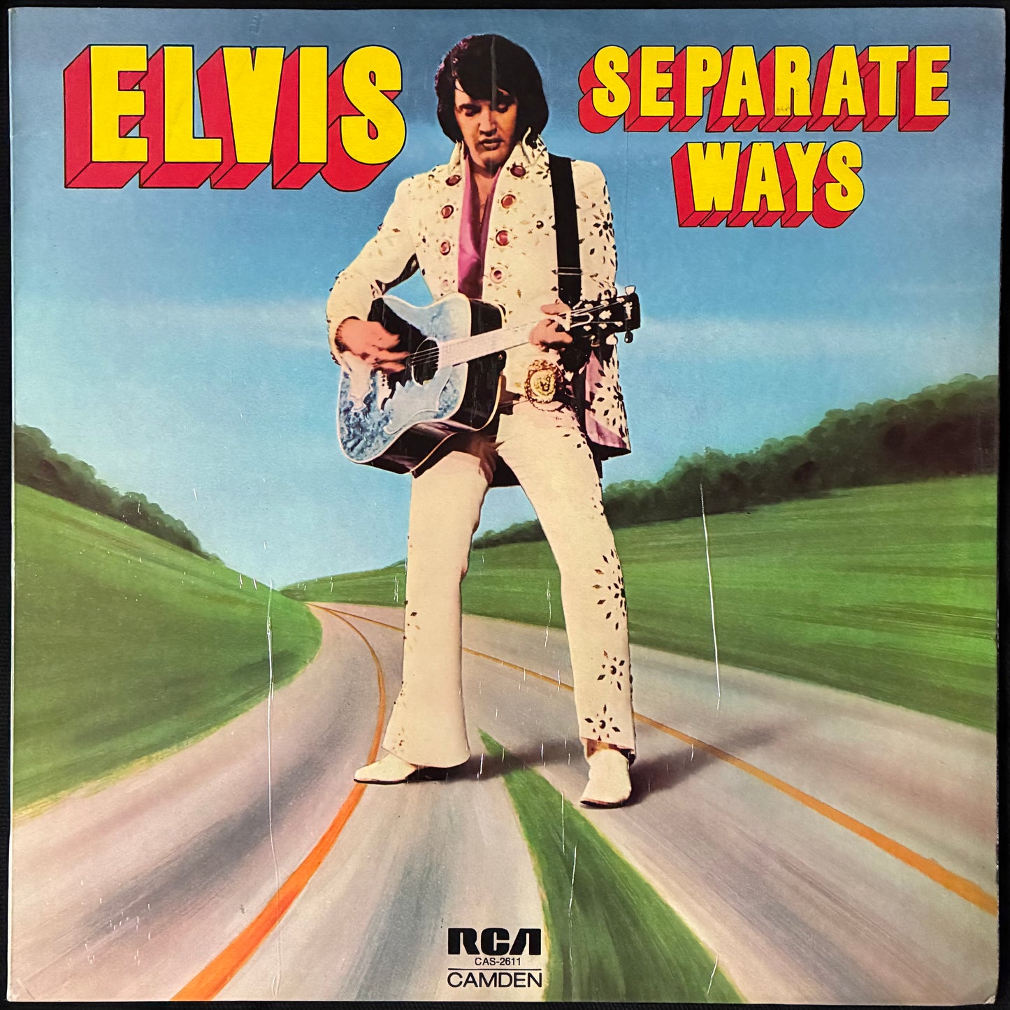 ELVIS PRESLEY - SEPARATE WAYS (USED VINYL 1972 AUS M-/EX)