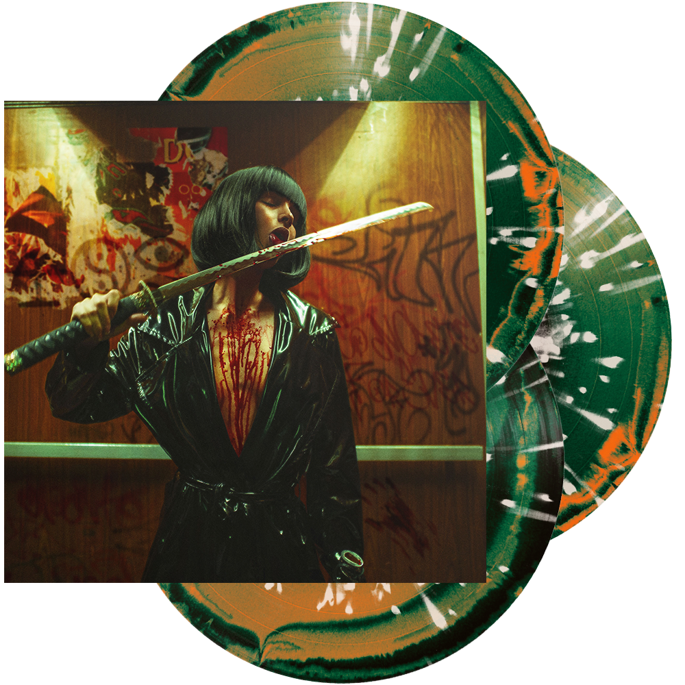 BAD OMENS - CONCRETE JUNGLE OST (3LP) (EVERGREEN/ORANGE MARBLED) VINYL