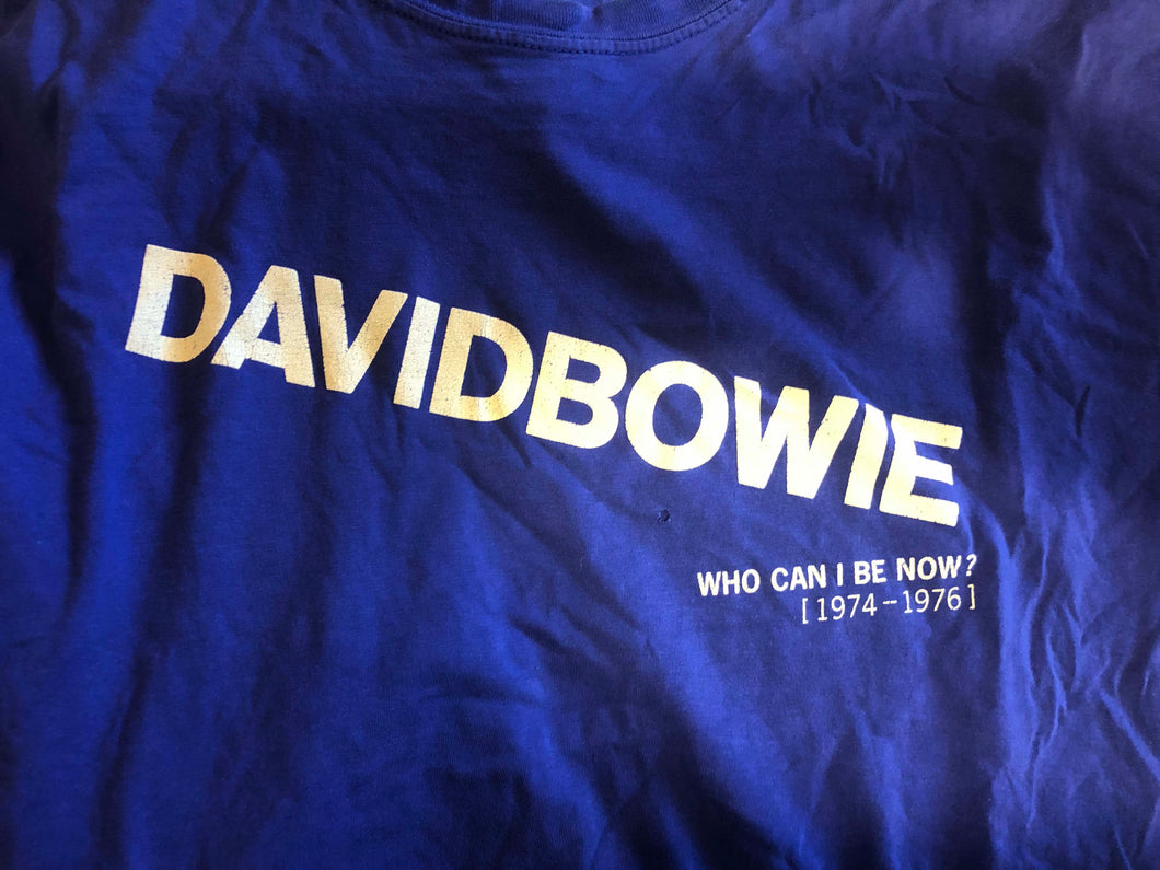 DAVID BOWIE - WHO CAN I BE NOW (USED) T-SHIRT