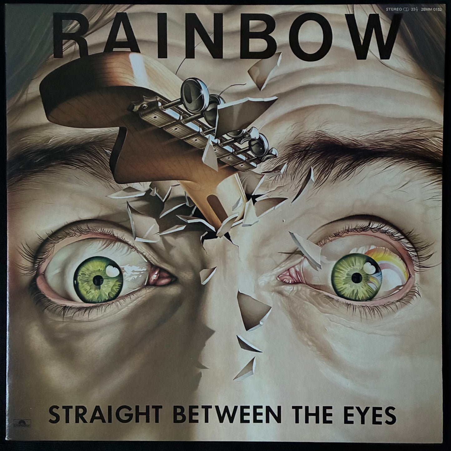 RAINBOW - STRAIGHT BETWEEN THE EYES (USED VINYL 1982 JAPAN M-/M-)
