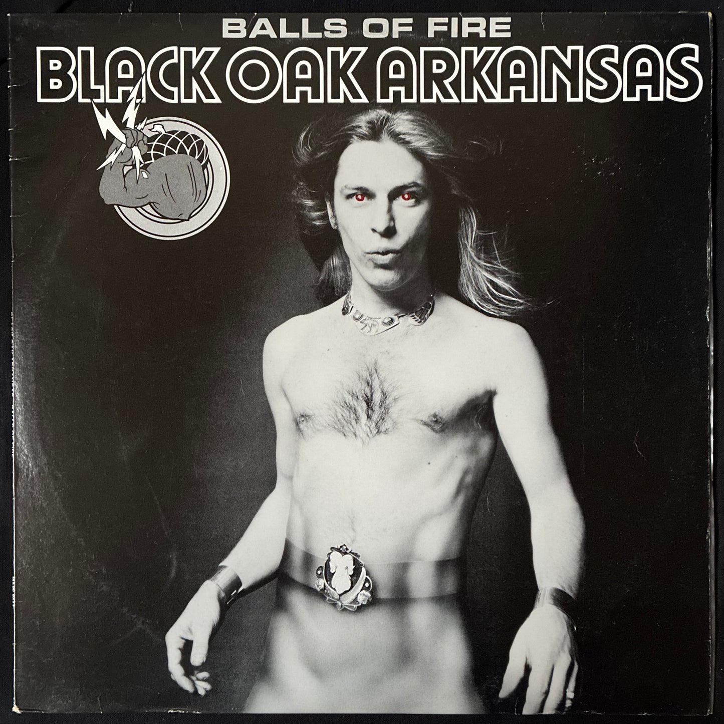 BLACK OAK ARKANSAS - BALLS OF FIRE (USED VINYL 1976 AUS EX+/EX+)