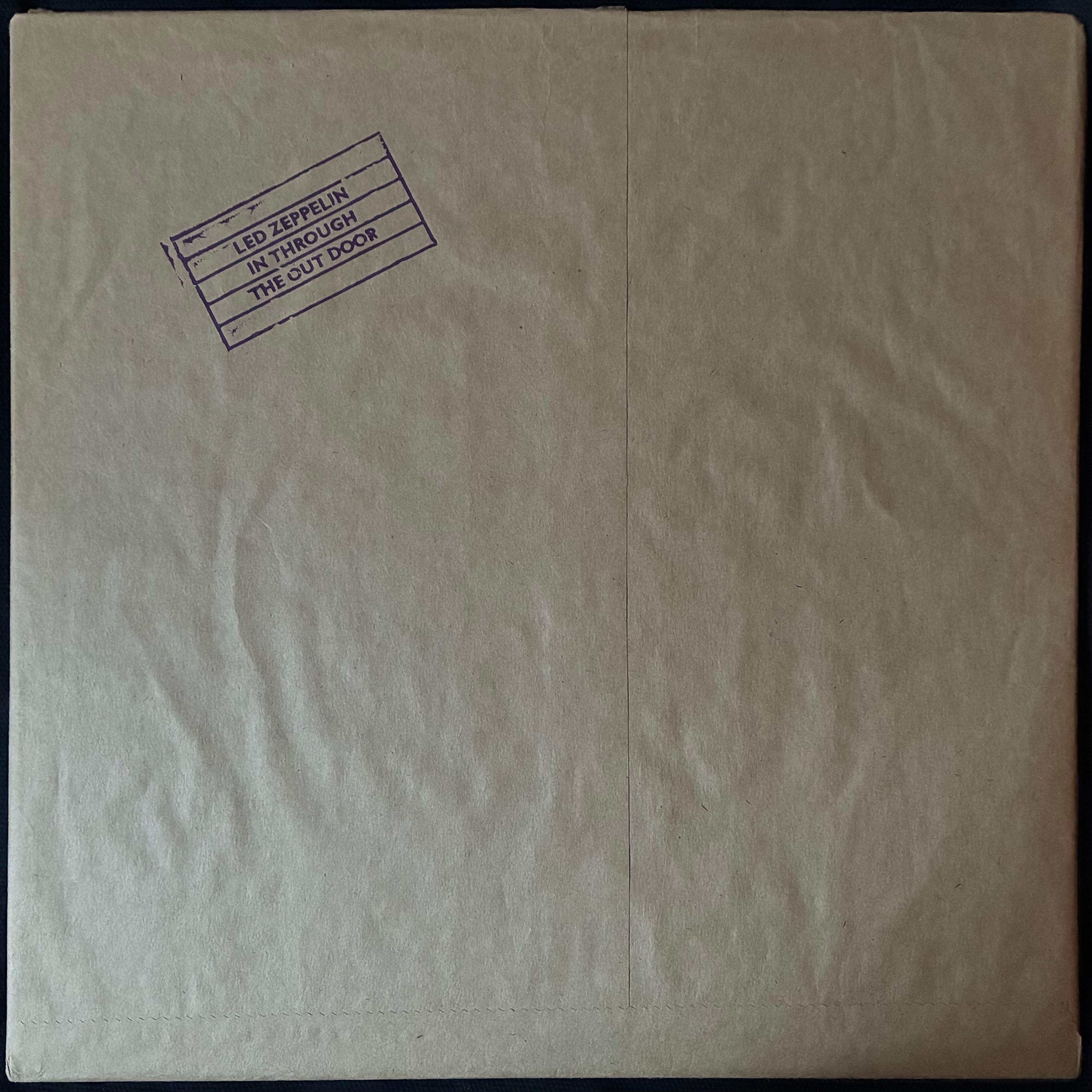 LED ZEPPELIN - IN THROUGH THE OUT DOOR (USED VINYL 1979 JAPAN M-/EX+)