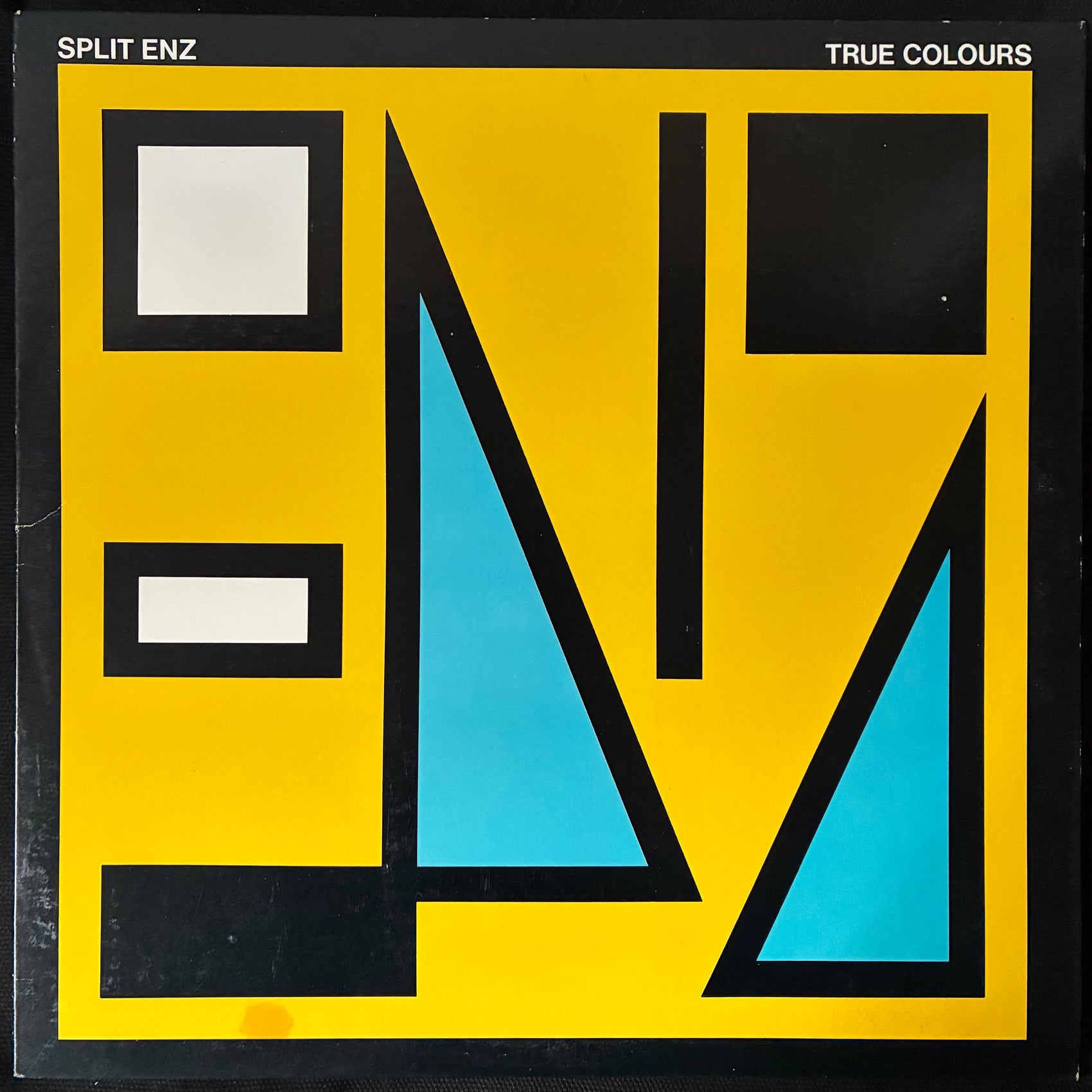 SPLIT ENZ - TRUE COLOURS (USED VINYL 1980 US M-/M-)