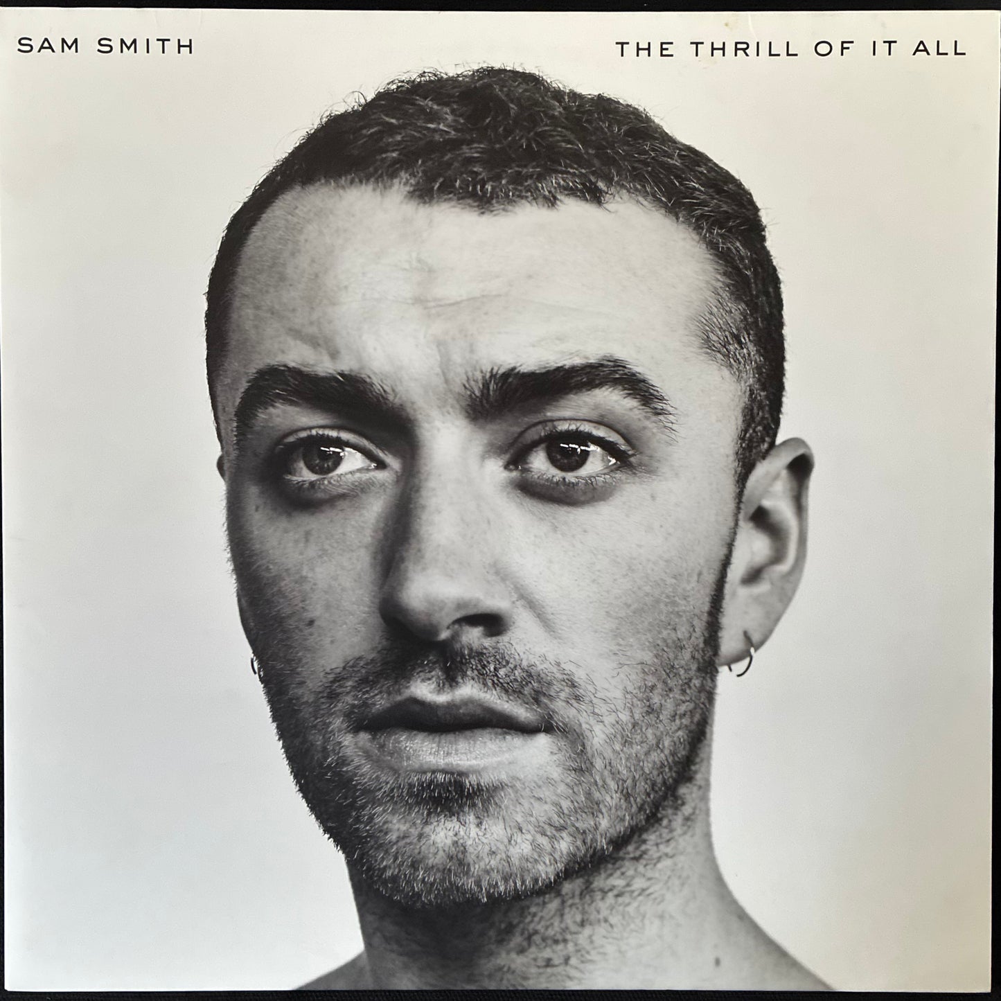 SAM SMITH - THE THRILL OF IT ALL (WHITE COLOURED) (USED VINYL 2017 M-/M-)