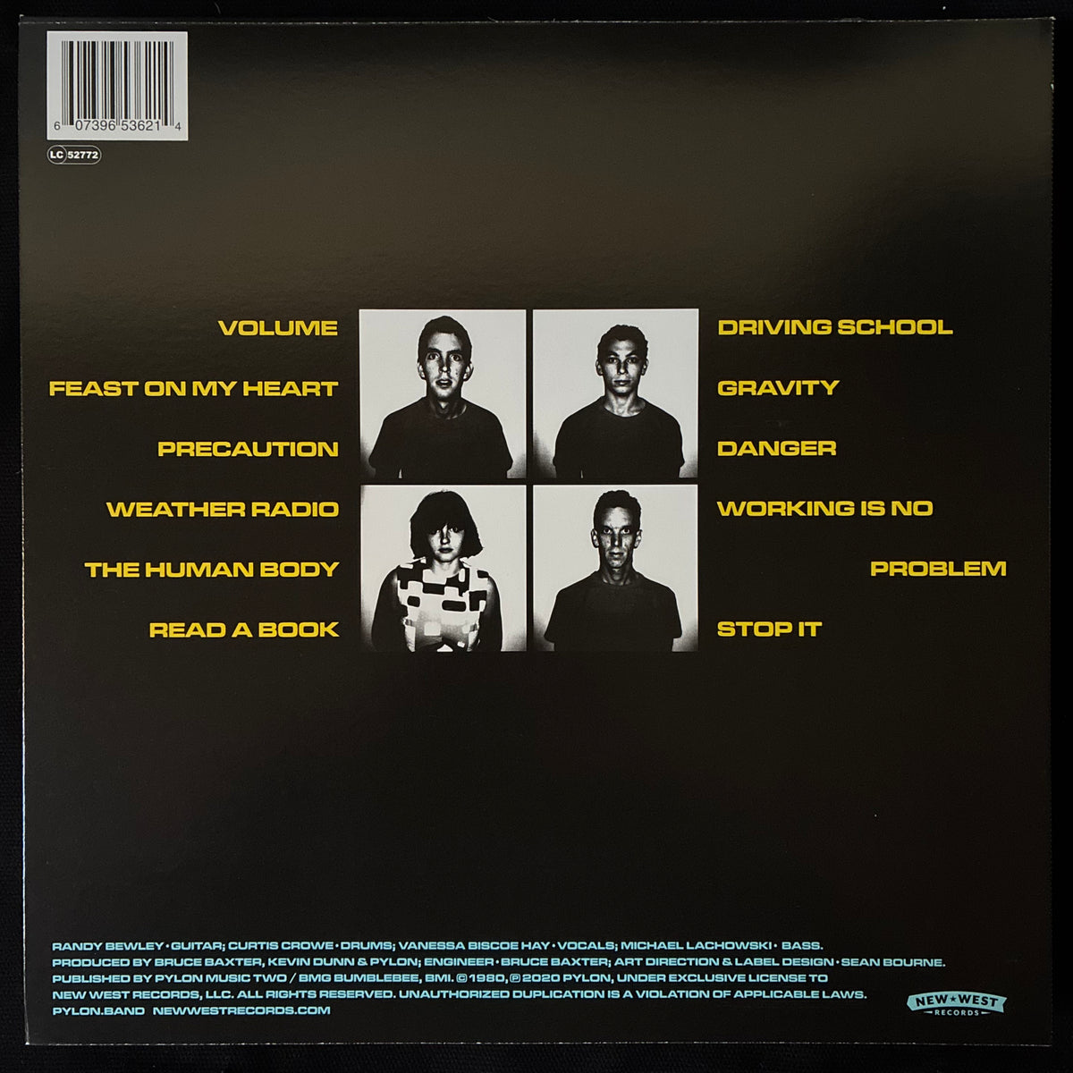 PYLON - PYLON BOX (4LP+BOOK BOX SET) (USED VINYL 2020 US M-/M-)