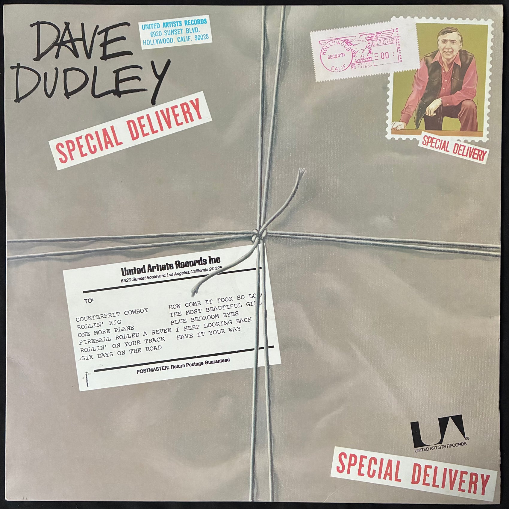 DAVE DUDLEY - SPECIAL DELIVERY (USED VINYL 1975 AUS M-/M-)