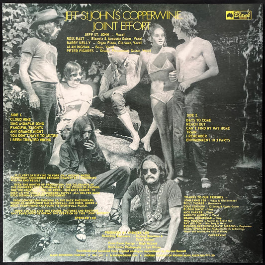 JEFF ST JOHN'S COPPERWINE - JOINT EFFORT (USED VINYL 2016 M-/M-)