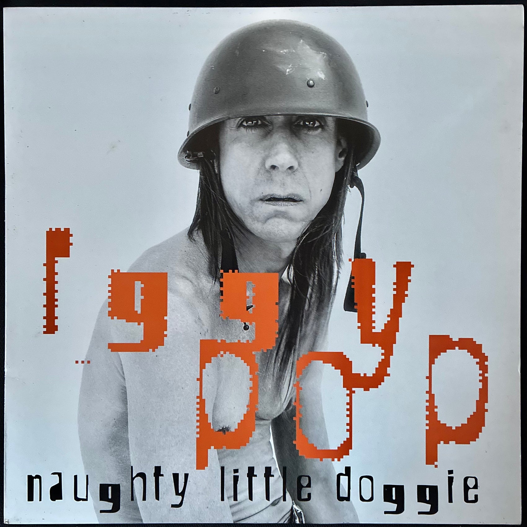IGGY POP - NAUGHTY LITTLE DOGGIE (FIRST PRESSING) (USED VINYL 1996 UK/EU M-/M-)
