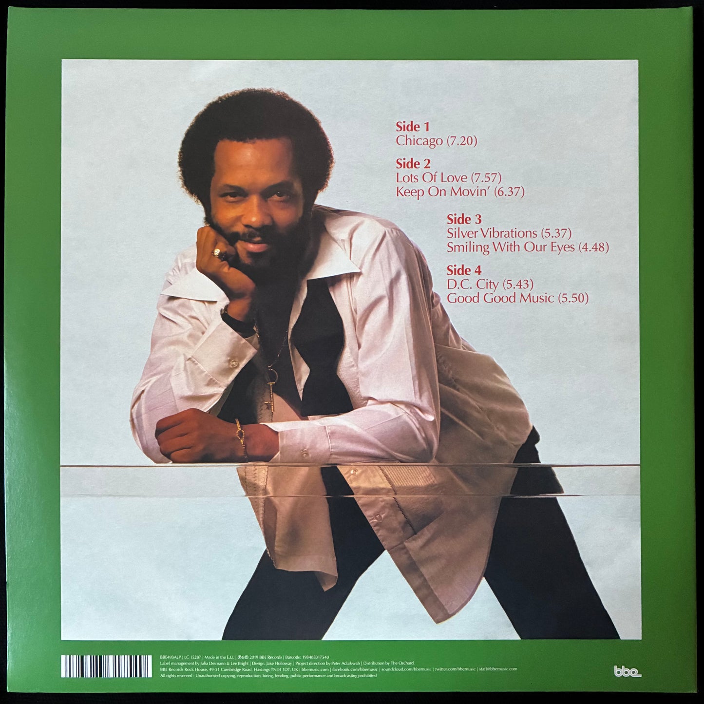 ROY AYERS - SILVER VIBRATIONS (2LP) (USED VINYL 2019 UK M-/M-)