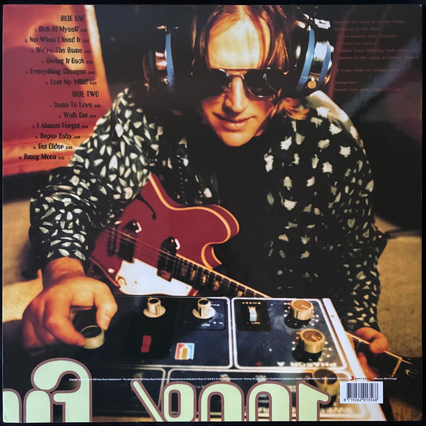 MATTHEW SWEET - 100% FUN (ORANGE COLOURED) (USED VINYL 2015 EU M-/M-)