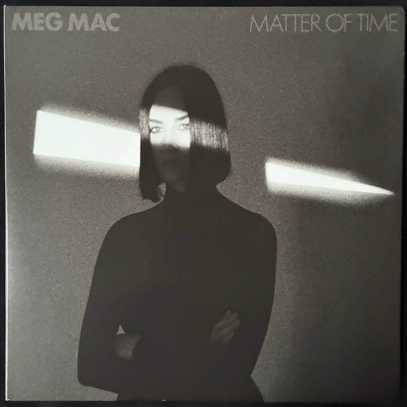 MEG MAC - MATTER OF TIME (SIGNED) (BLUE COLOURED) (USED VINYL 2022 AUS M-/M-)