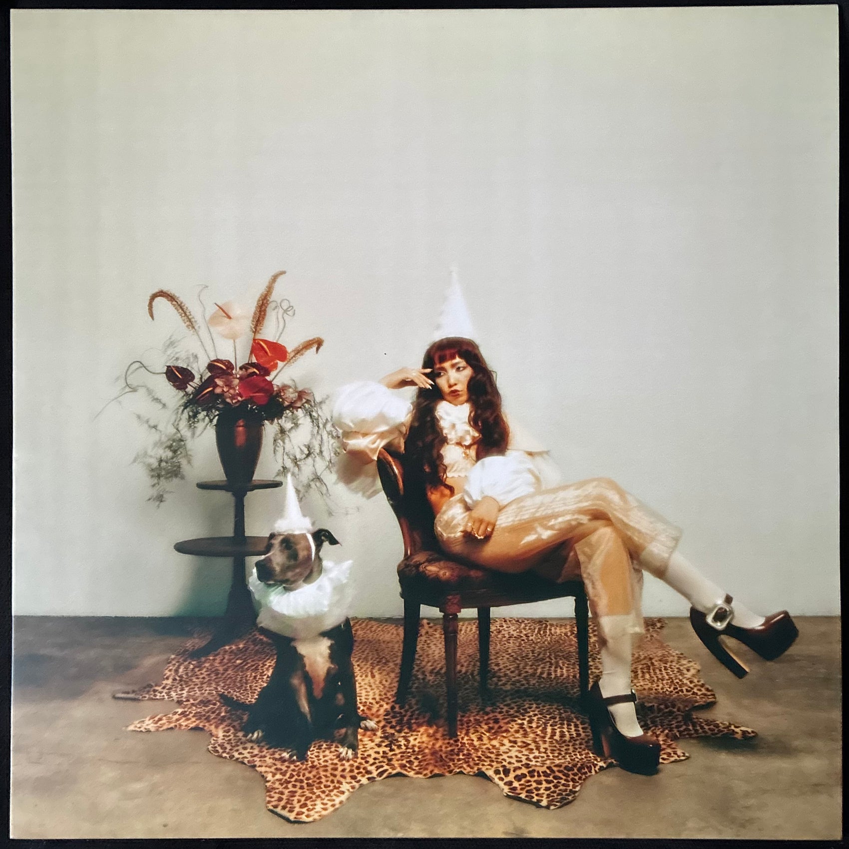WALLICE - THE JESTER (RED/WHITE COLOURED) (USED VINYL 2025 UK M-/M-)