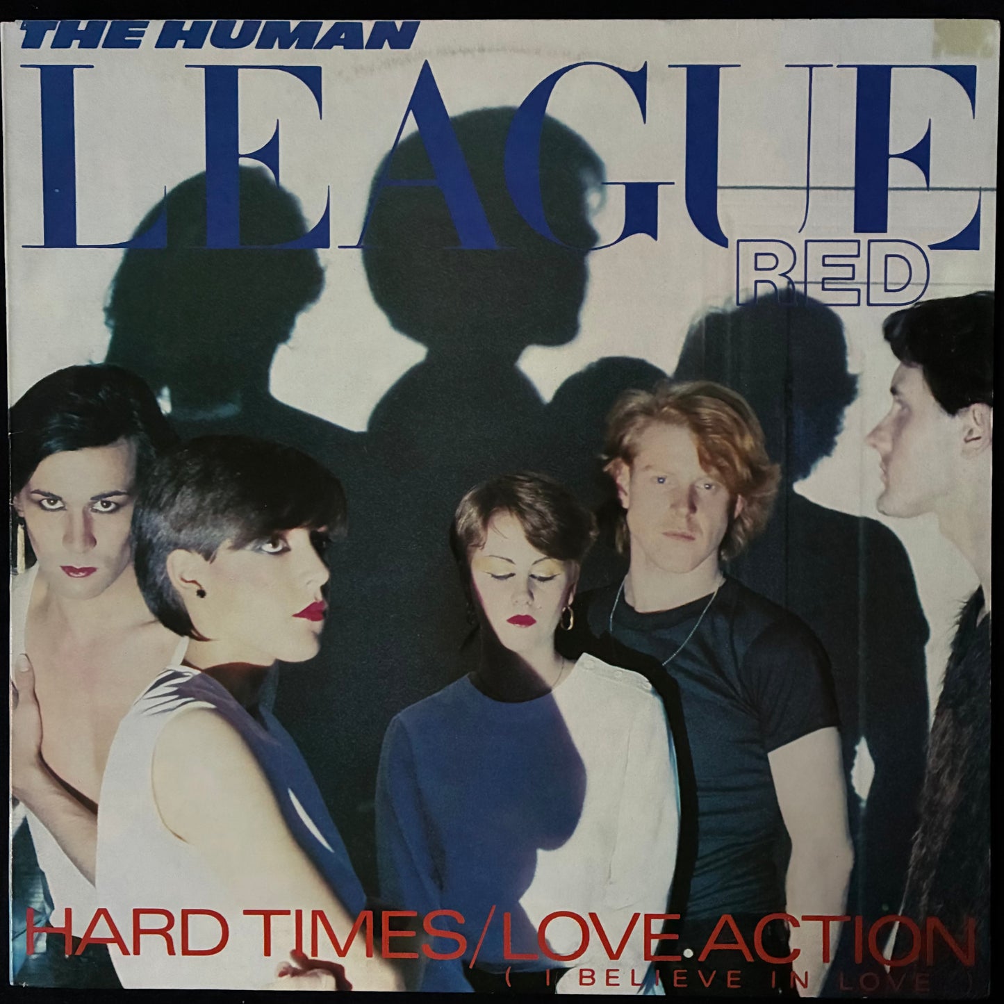 HUMAN LEAGUE - HARD TIMES/LOVE ACTION (12") (USED VINYL 1981 AUS M-/EX)