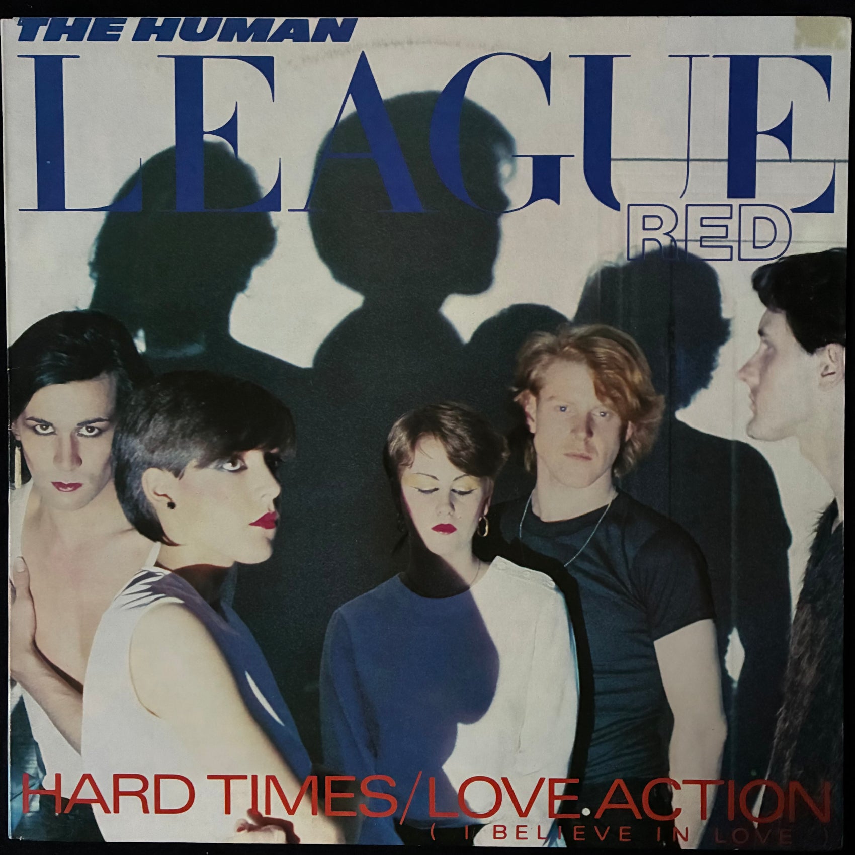HUMAN LEAGUE - HARD TIMES/LOVE ACTION (12") (USED VINYL 1981 AUS M-/EX)