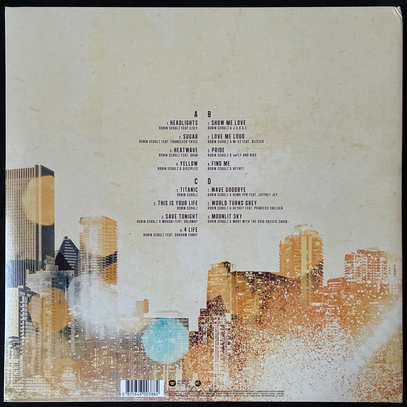 ROBIN SCHULZ - SUGAR (2LP) (USED VINYL 2015 EU M-/M-)