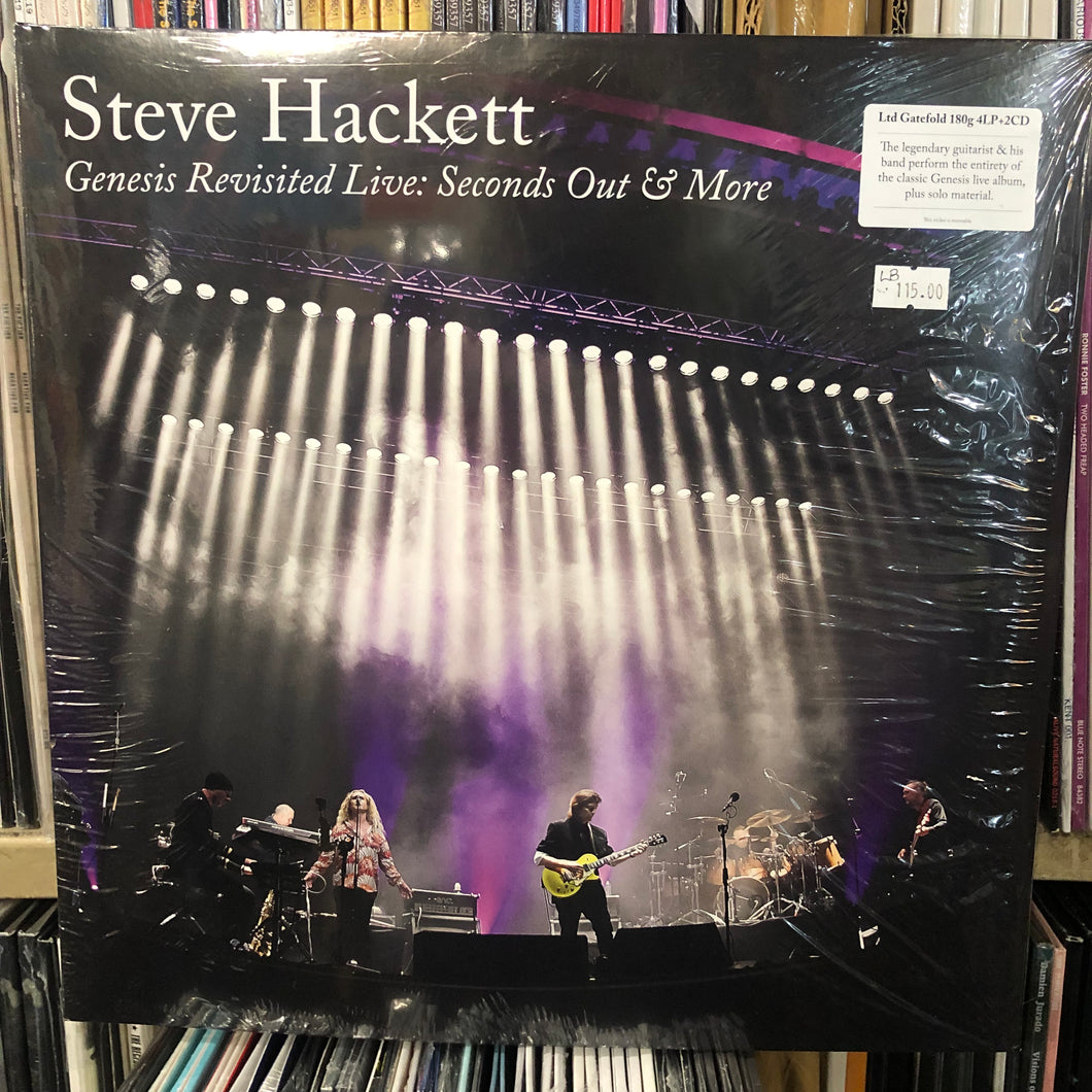 STEVE HACKETT – GENESIS REVISITED LIVE: SECONDS OUT & MORE (4 LP + 2 CD) VINYL