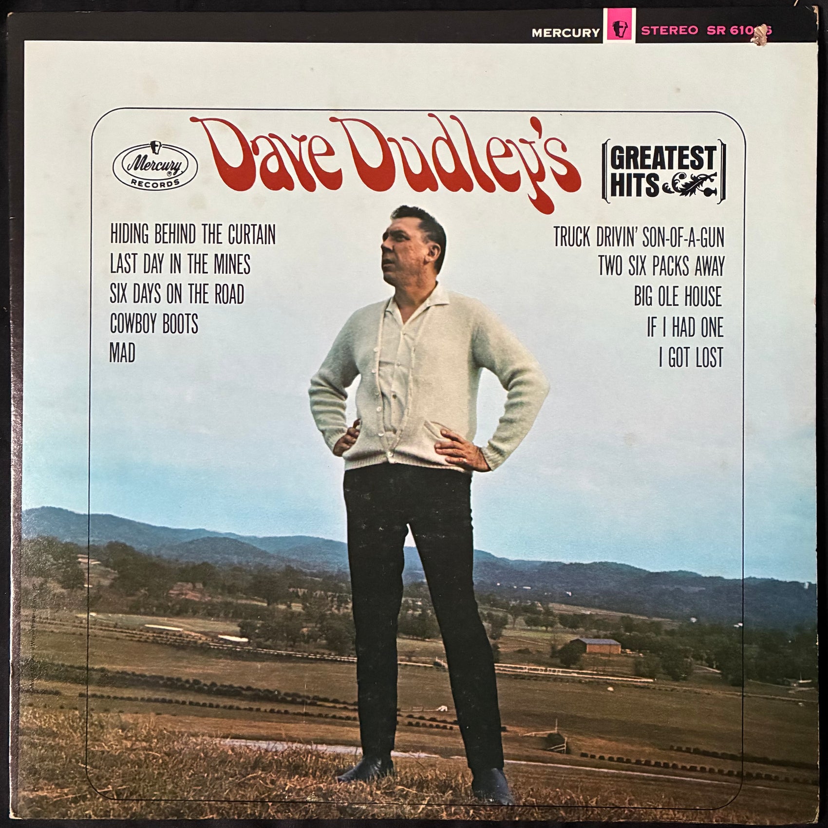 DAVE DUDLEY - DAVE DUDLEY'S GREATEST HITS (USED VINYL 1965 US M-/EX)