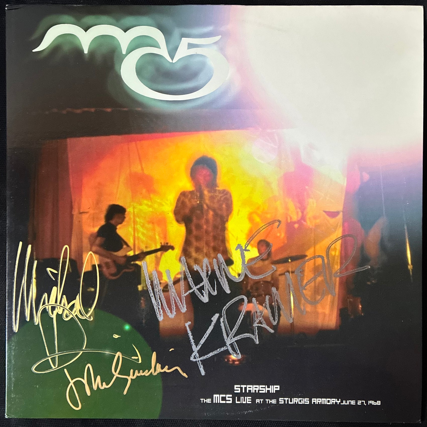 MC5 - STARSHIP: LIVE AT STURGIS AMORY (SIGNED!) (USED VINYL 1998 US M-/EX)
