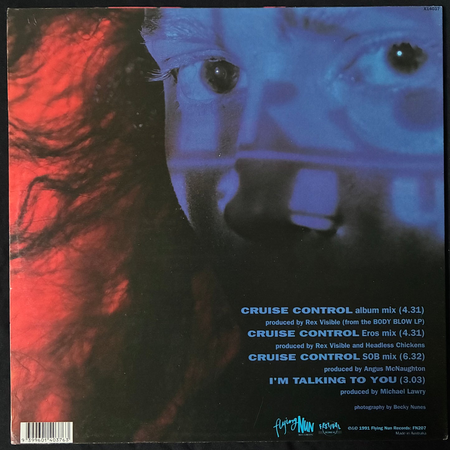 HEADLESS CHICKENS - CRUISE CONTROL (12") (USED VINYL 1991 AUS M-/M-)