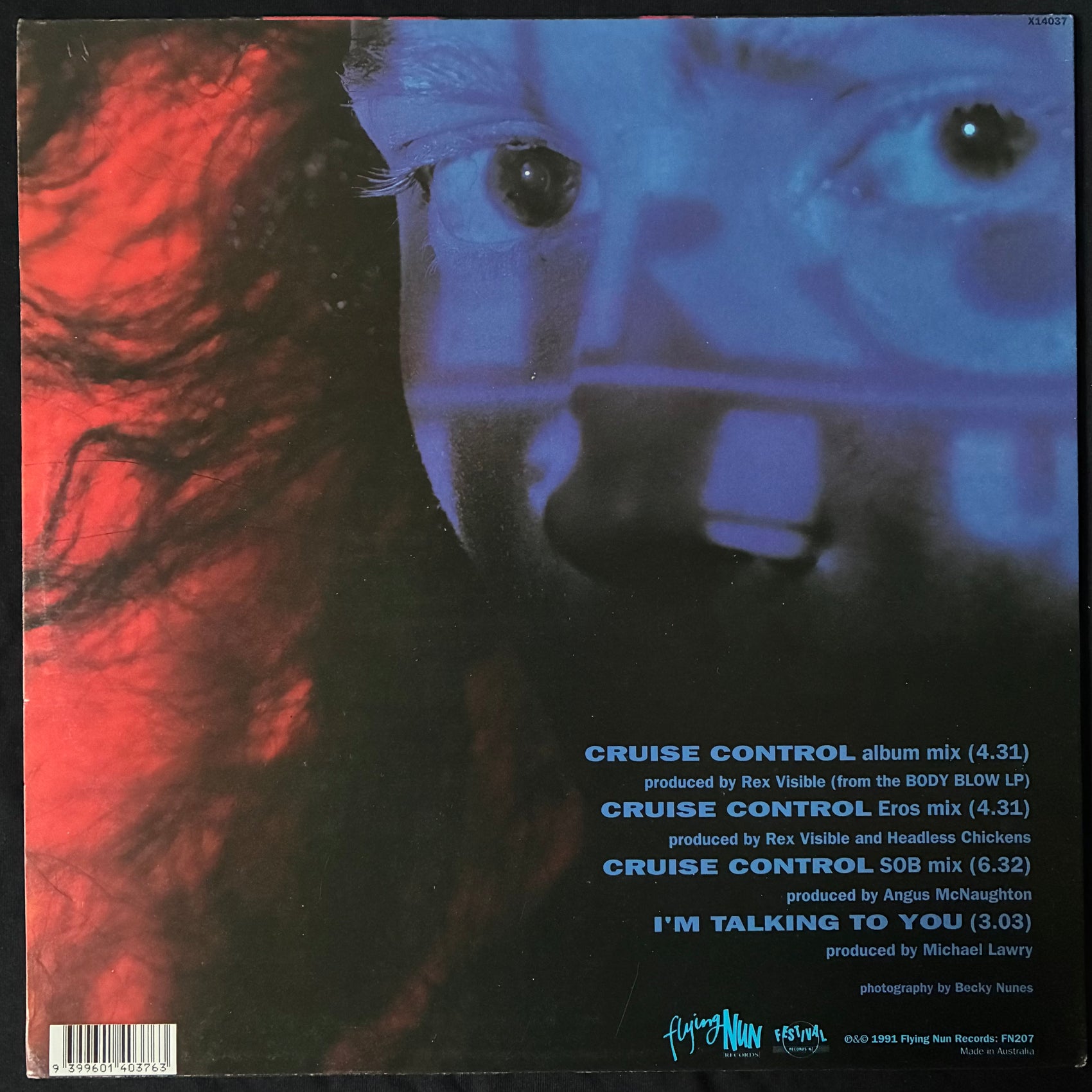 HEADLESS CHICKENS - CRUISE CONTROL (12") (USED VINYL 1991 AUS M-/M-)