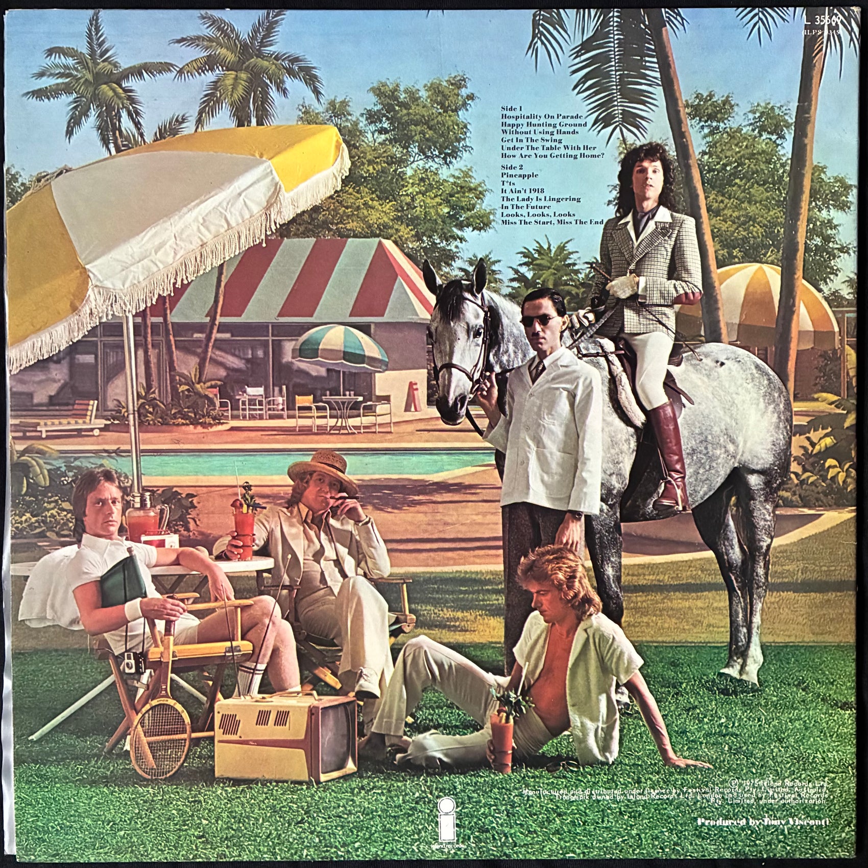 SPARKS - INDISCREET (FIRST PRESSING) (USED VINYL 1975 AUS M-/M-)