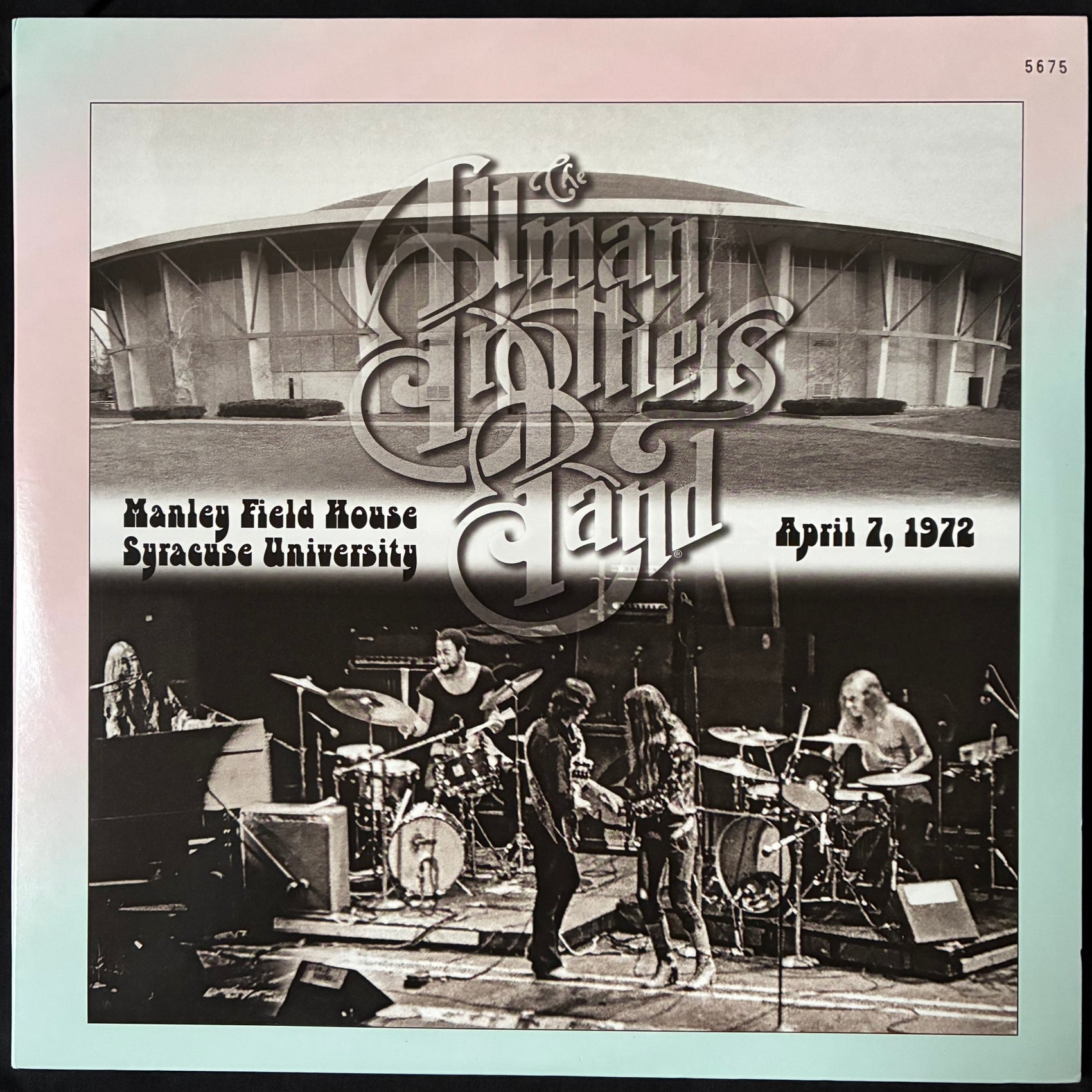 ALLMAN BROTHERS BAND - MANLEY FIELD HOUSE, SYRACUSE UNIVERSITY APRIL 7, 1972 (3LP) (CLEAR SPLATTER VINYL) (USED VINYL 2023 US/CA M-/M-)