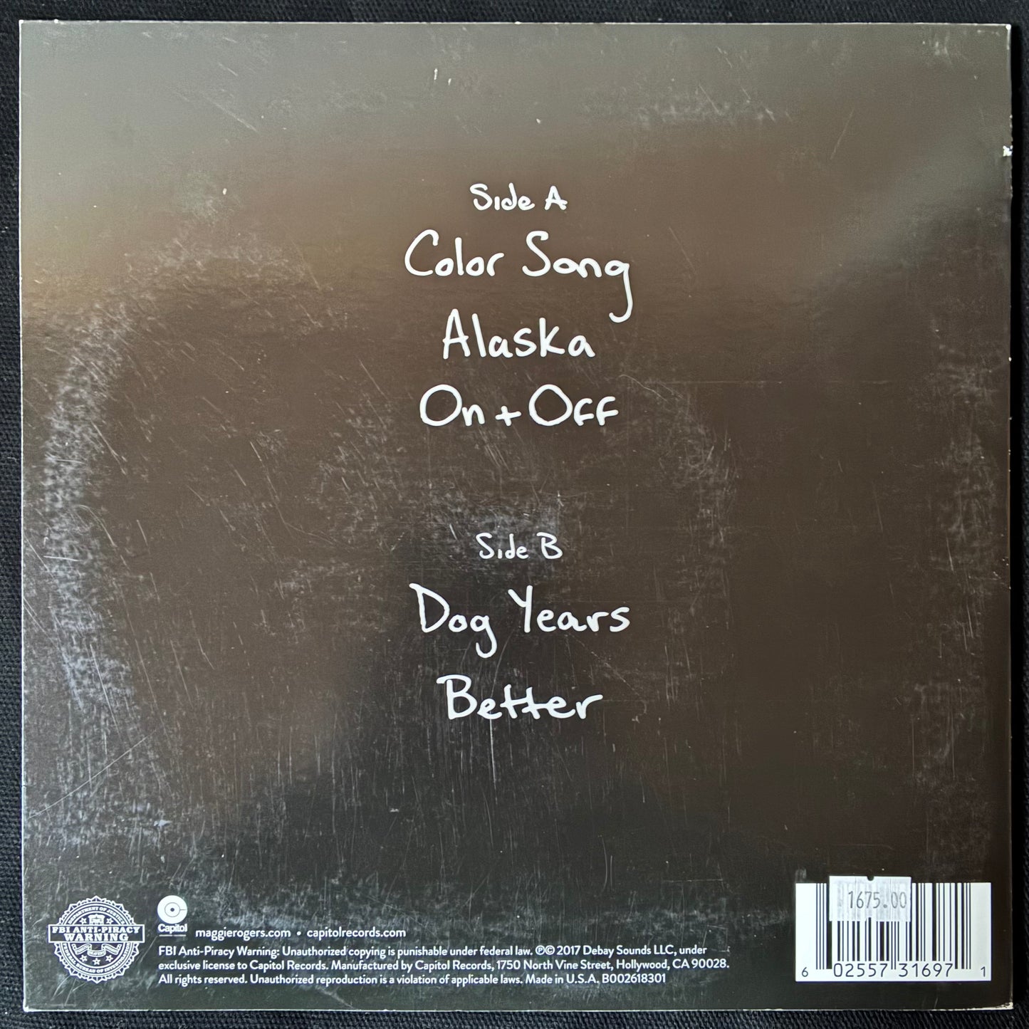 MAGGIE ROGERS - NOW THAT THE LIGHT IS FADING (10" EP) (USED VINYL 2017 US M-/EX+)