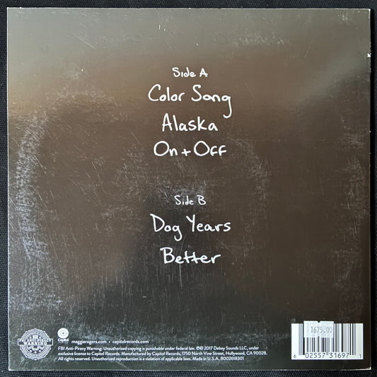 MAGGIE ROGERS - NOW THAT THE LIGHT IS FADING (10" EP) (USED VINYL 2017 US M-/EX+)