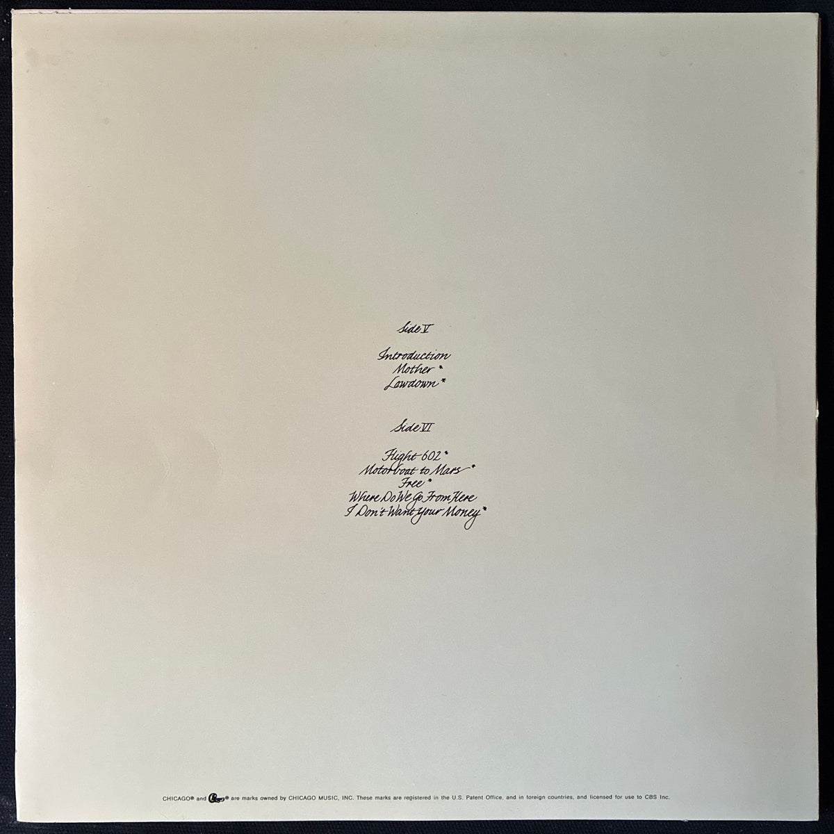 CHICAGO - LIVE AT CARNEGIE HALL VOLUMES I-IV (4LP BOX SET) (USED VINYL 1971 US M-/EX+)