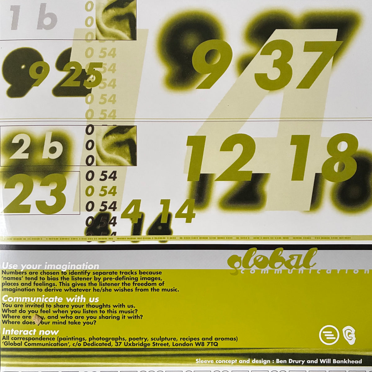GLOBAL COMMUNICATION - 76:14 (2LP) (180GM) (USED VINYL 2025 EU M-/M-)