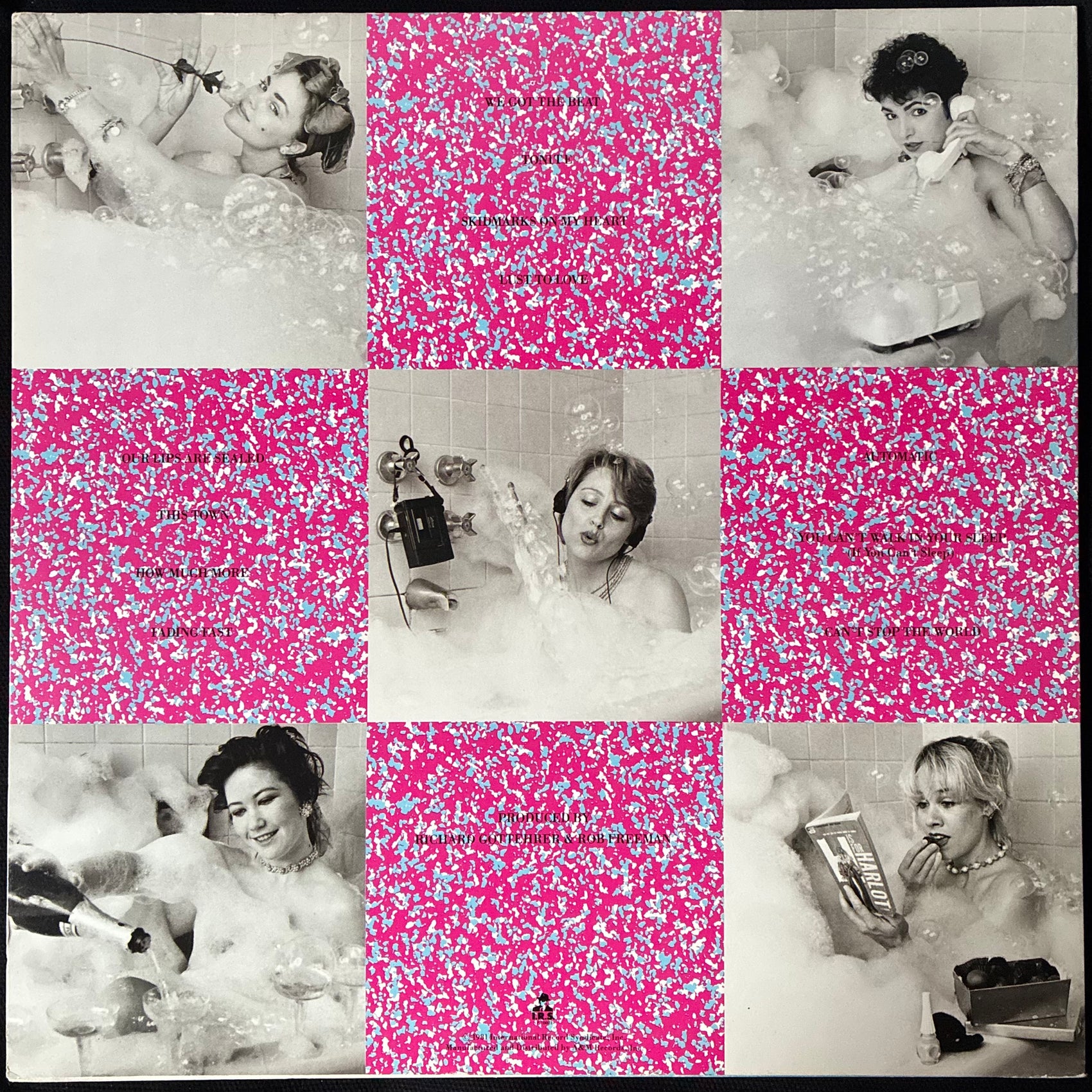 GO-GO'S - BEAUTY AND THE BEAT (USED VINYL 1981 US EX+/EX+)