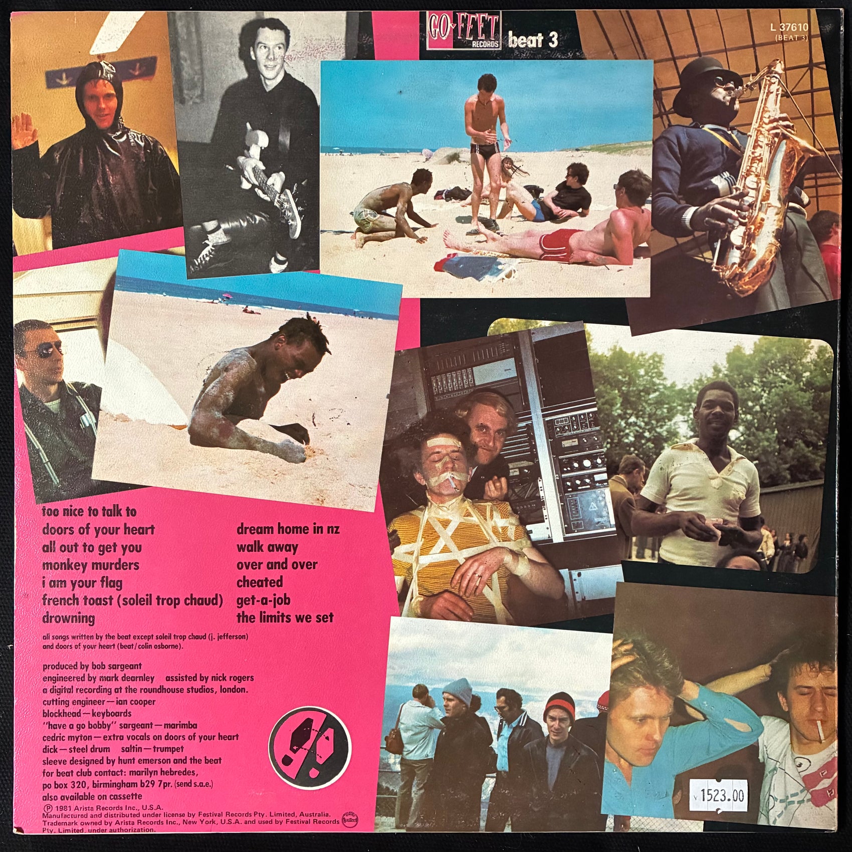 BEAT - WHA'PPEN (USED VINYL 1981 AUS M-/EX+)