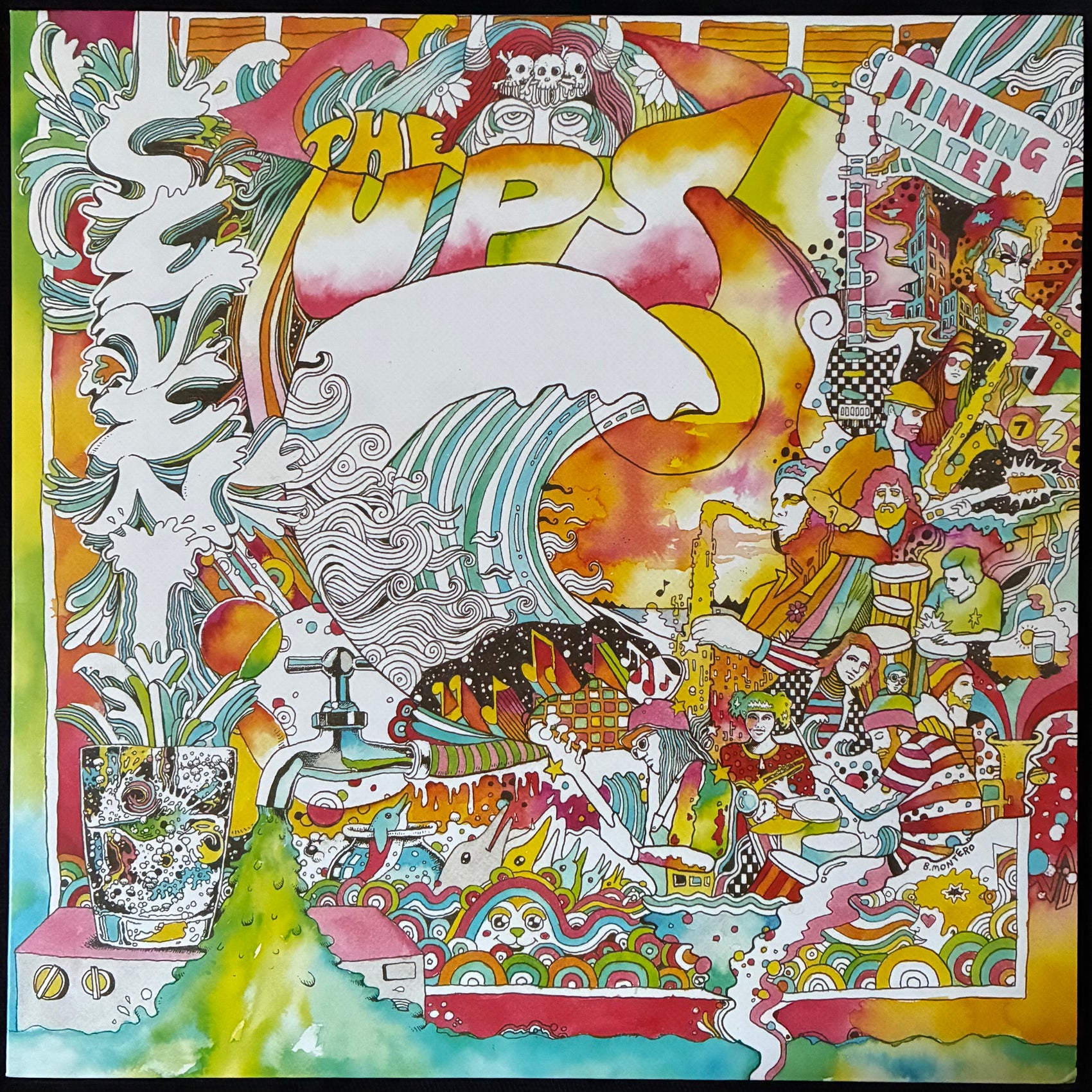 SEVEN UPS - DRINKING WATER (USED VINYL 2017 AUS M-/M-)