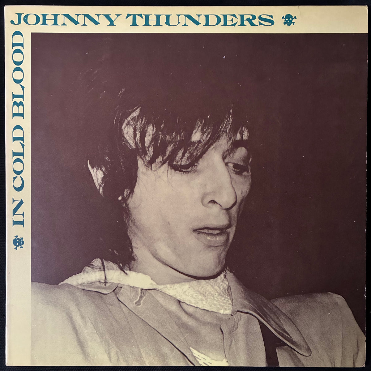 JOHNNY THUNDERS - IN COLD BLOOD (LP+12" EP) (USED VINYL 1983 FRANCE M-/M-)