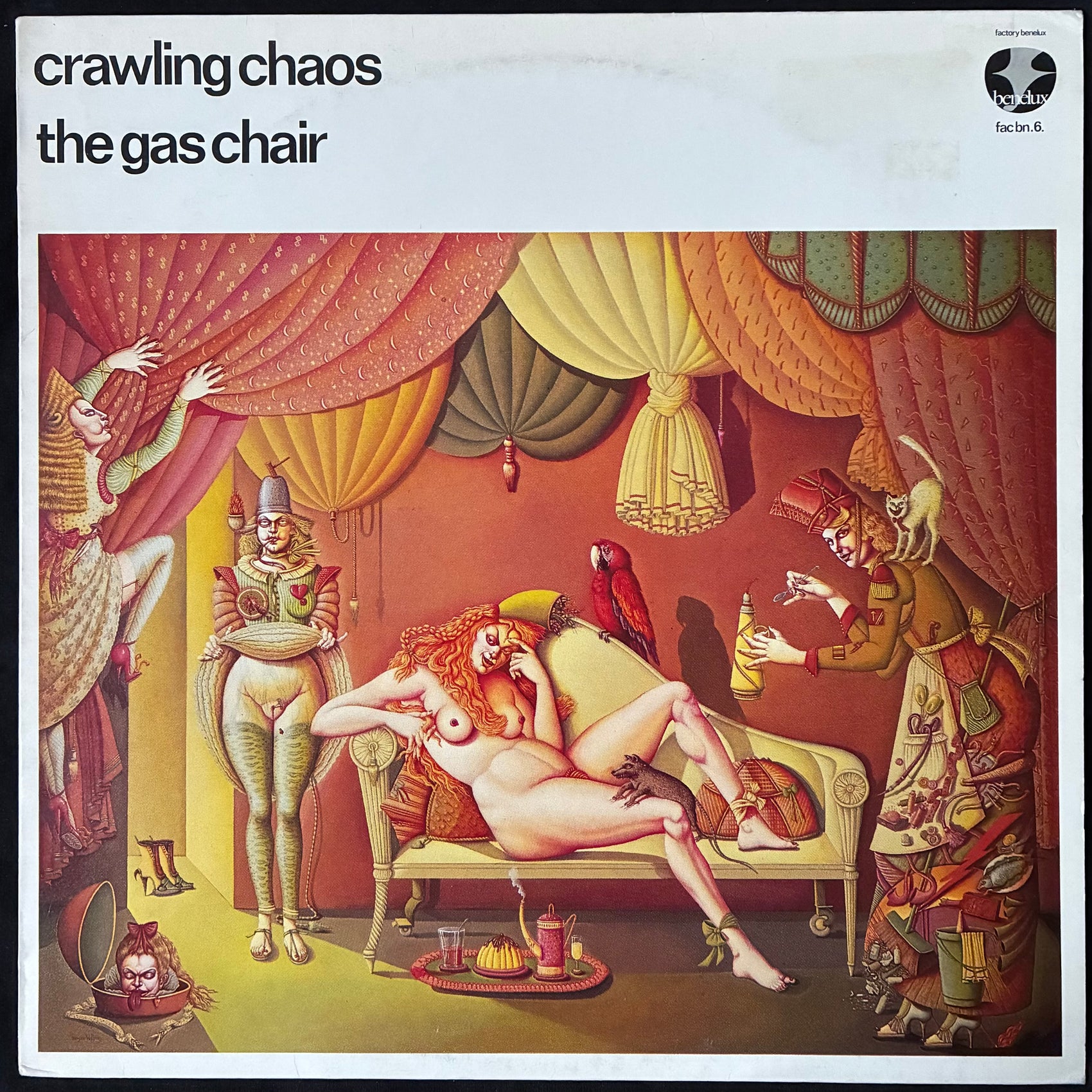 CRAWLING CHAOS - THE GAS CHAIR (USED VINYL 1981 BENELUX M-/EX)