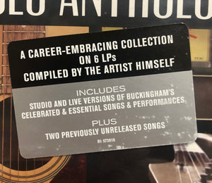 LINDSEY BUCKINGHAM – SOLO ANTHOLOGY: THE BEST OF LINDSEY BUCKINGHAM (6 LP BOX SET) VINYL