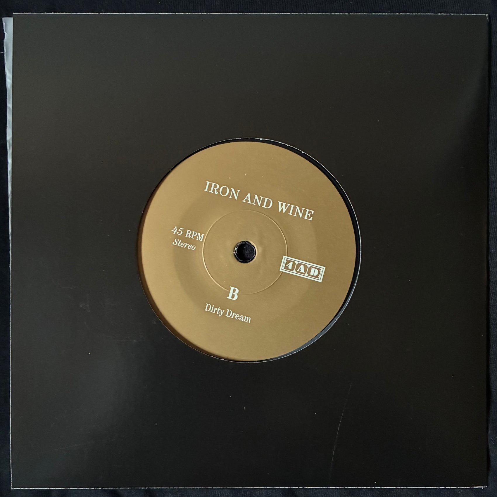 IRON AND WINE - GHOST ON GHOST (LP+CD+7") (USED VINYL 2013 UK/EU M-/M-)