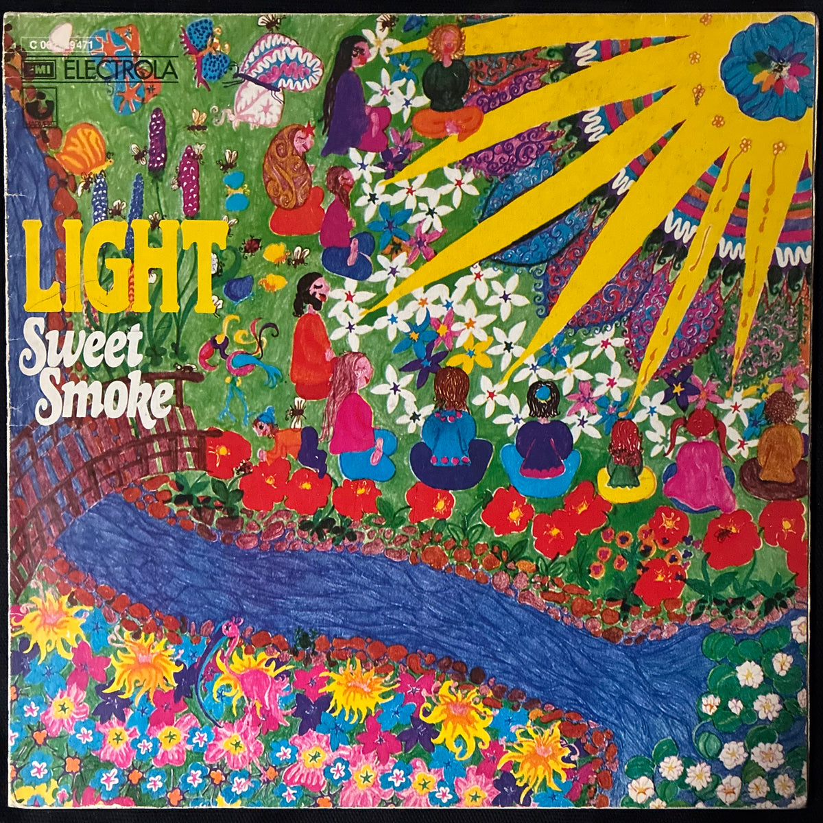 SWEET SMOKE - DARKNESS TO LIGHT (USED VINYL 1973 GERMANY EX/EX-)