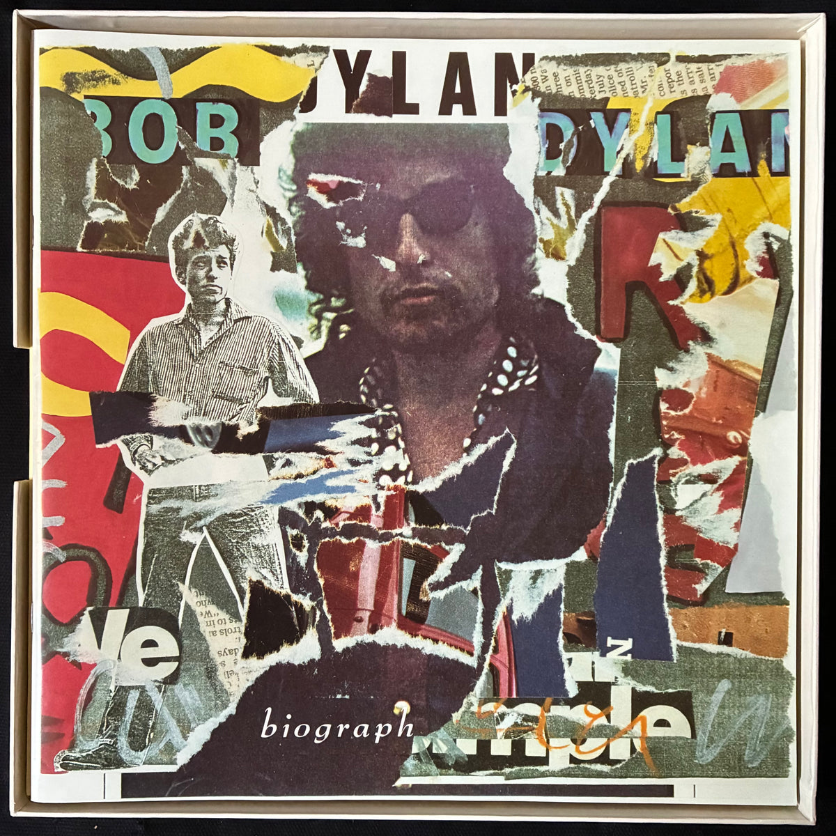 BOB DYLAN - BIOGRAPH (5LP BOX SET) (USED VINYL 1985 AUS M-/M-/EX)