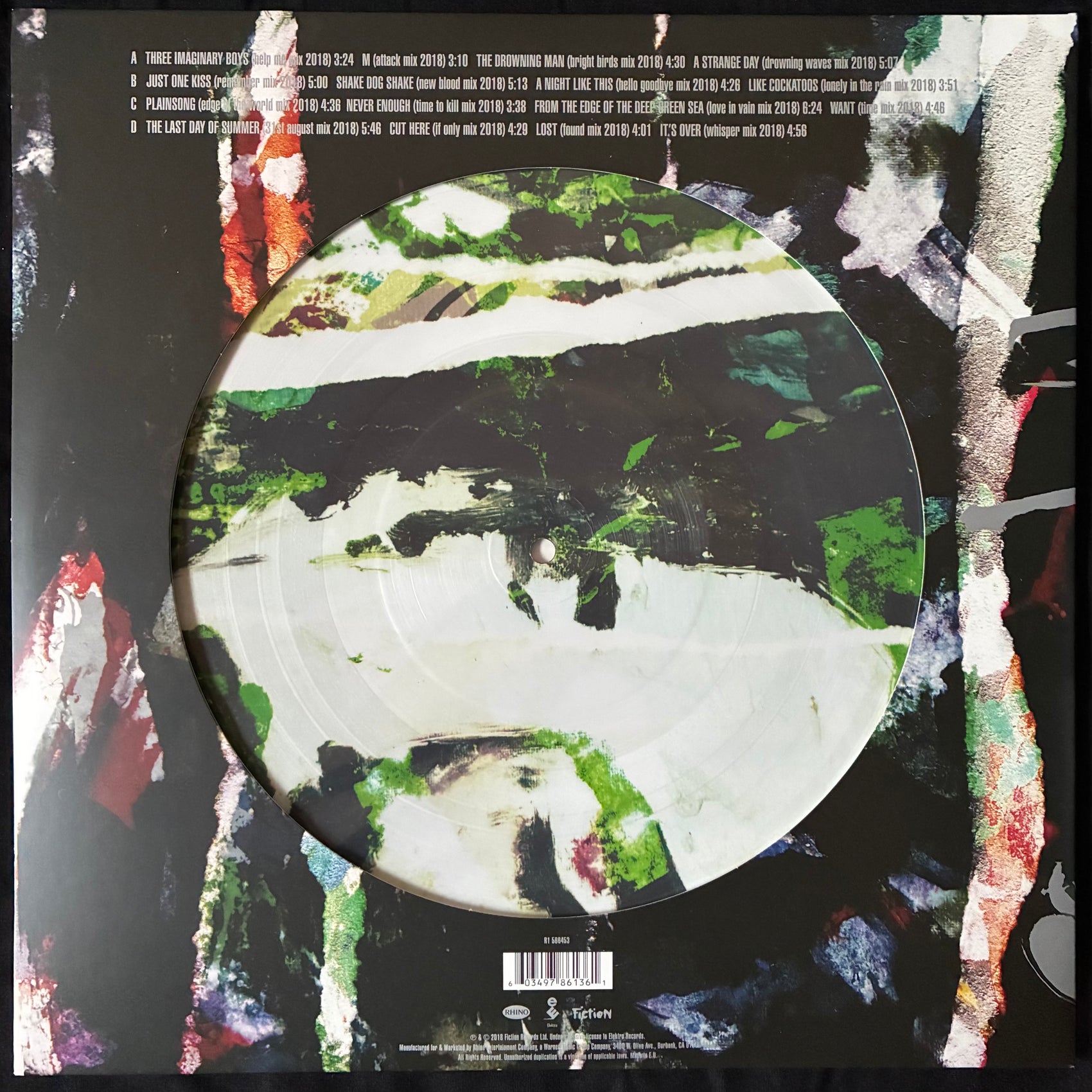 CURE - TORN DOWN : MIXED UP EXTRAS 2018 (2LP) (PICTURE DISC) (USED VINYL 2018 EU M-/M-)