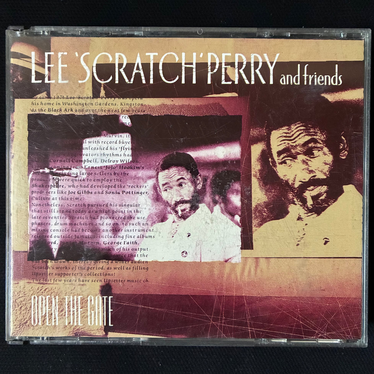 LEE "SCRATCH" PERRY & FRIENDS - OPEN THE GATE (2CD) (USED CD 1989 UK EX+/EX+)