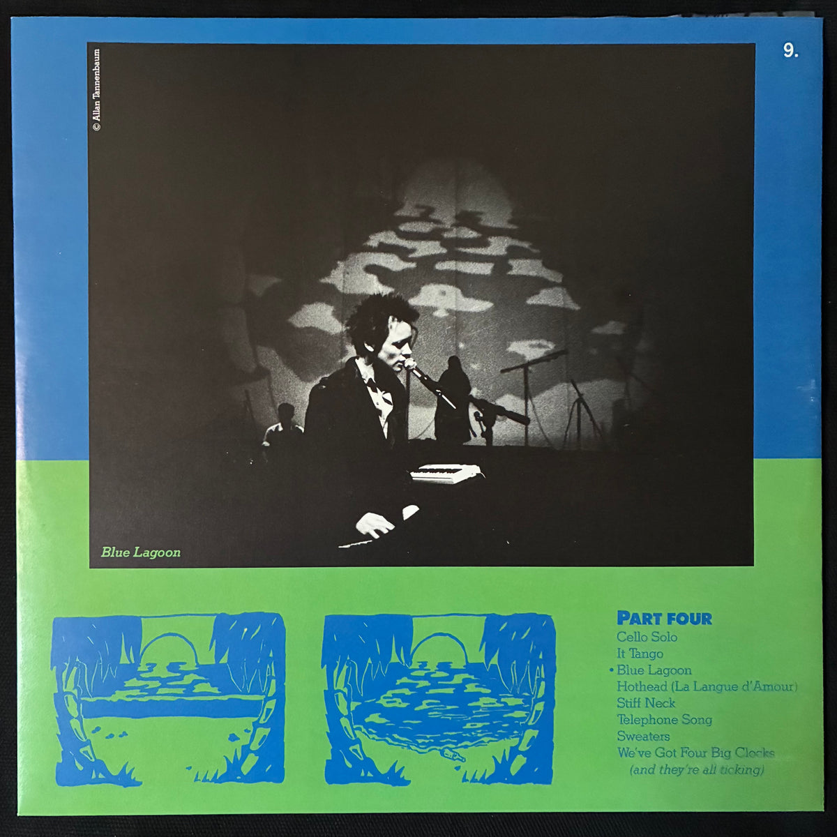 LAURIE ANDERSON - UNITED STATES LIVE (5LP BOX SET) (USED VINYL 1984 EU M-/M-/EX+)