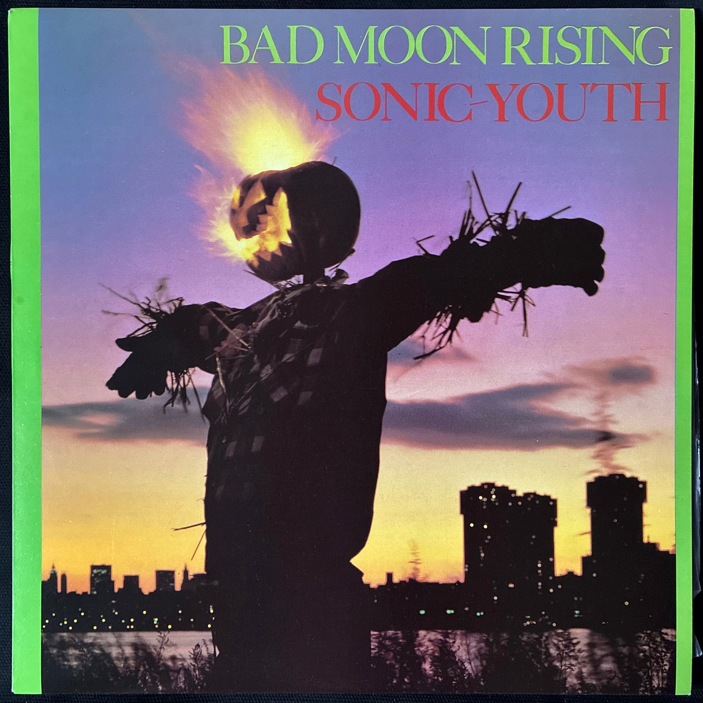 SONIC YOUTH - BAD MOON RISING/EVOL (2LP) (USED VINYL 1988 AUS M-/M-)