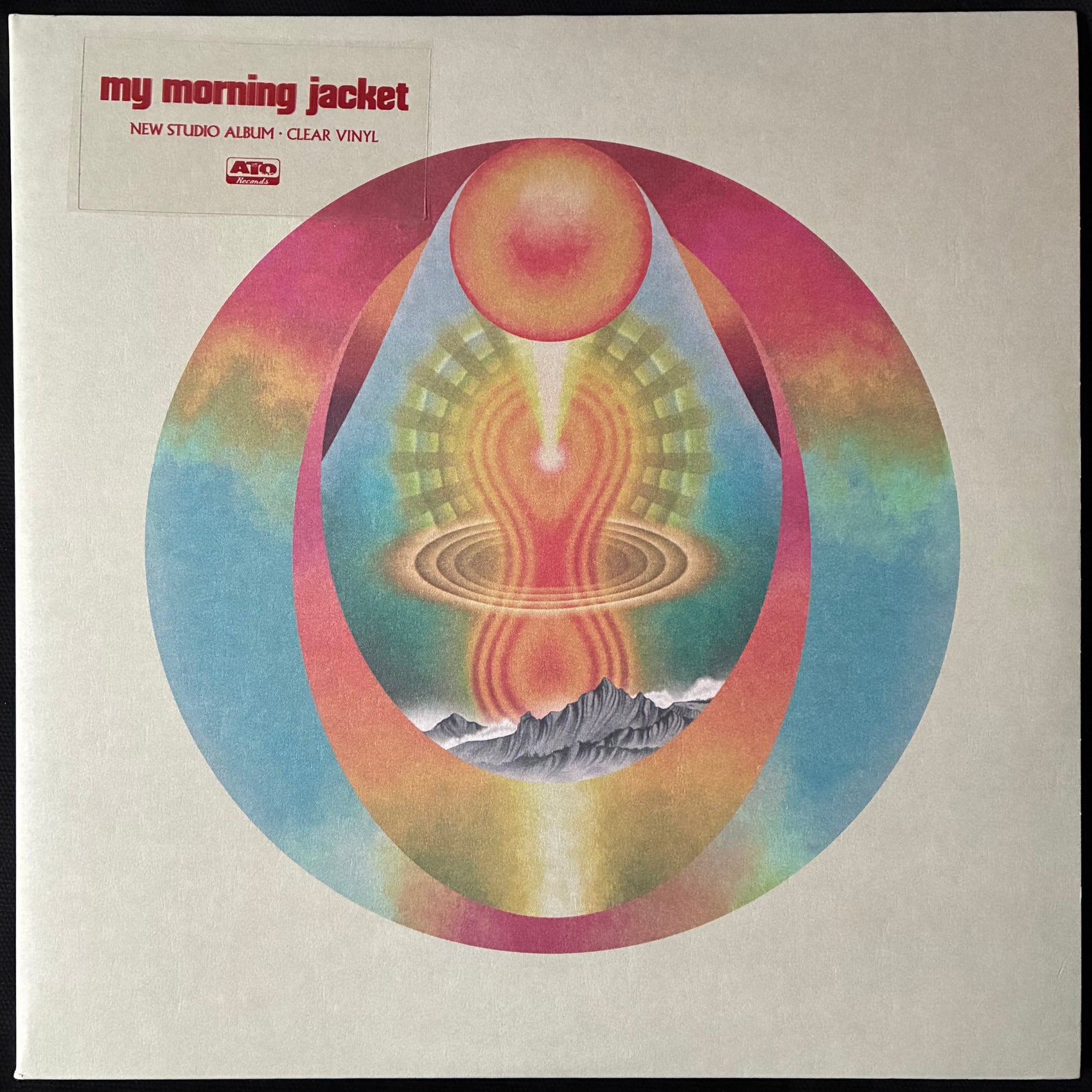 MY MORNING JACKET - MY MORNING JACKET (LP+POSTER) (CLEAR COLOURED) (USED VINYL 2021 US M-/M-)