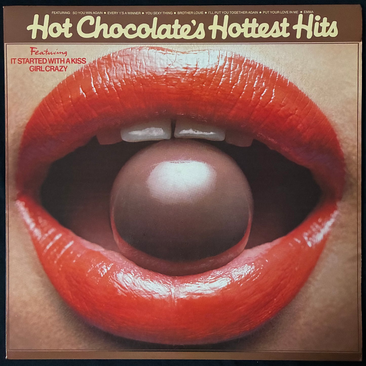 HOT CHOCOLATE - HOT CHOCOLATE'S GREATEST HITS (USED VINYL 1982 AUS M-/M-)