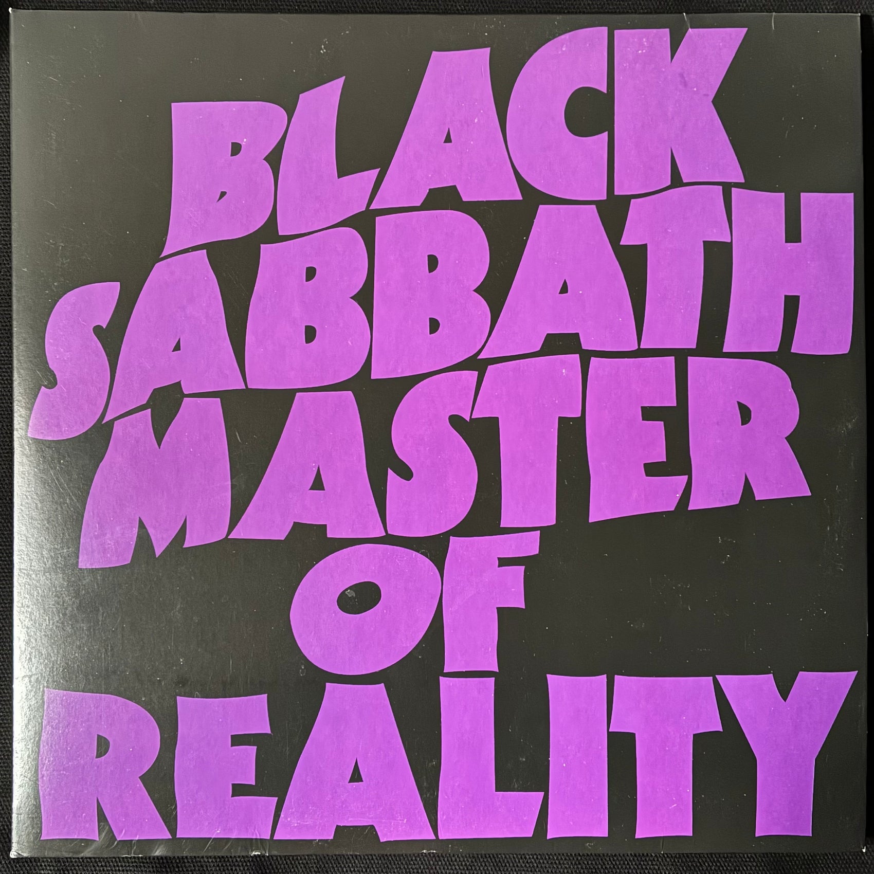 BLACK SABBATH - MASTER OF REALITY (2LP) (USED VINYL 2025 EX+/EX)