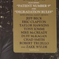 OZZY OSBOURNE - PATIENT NUMBER 9
