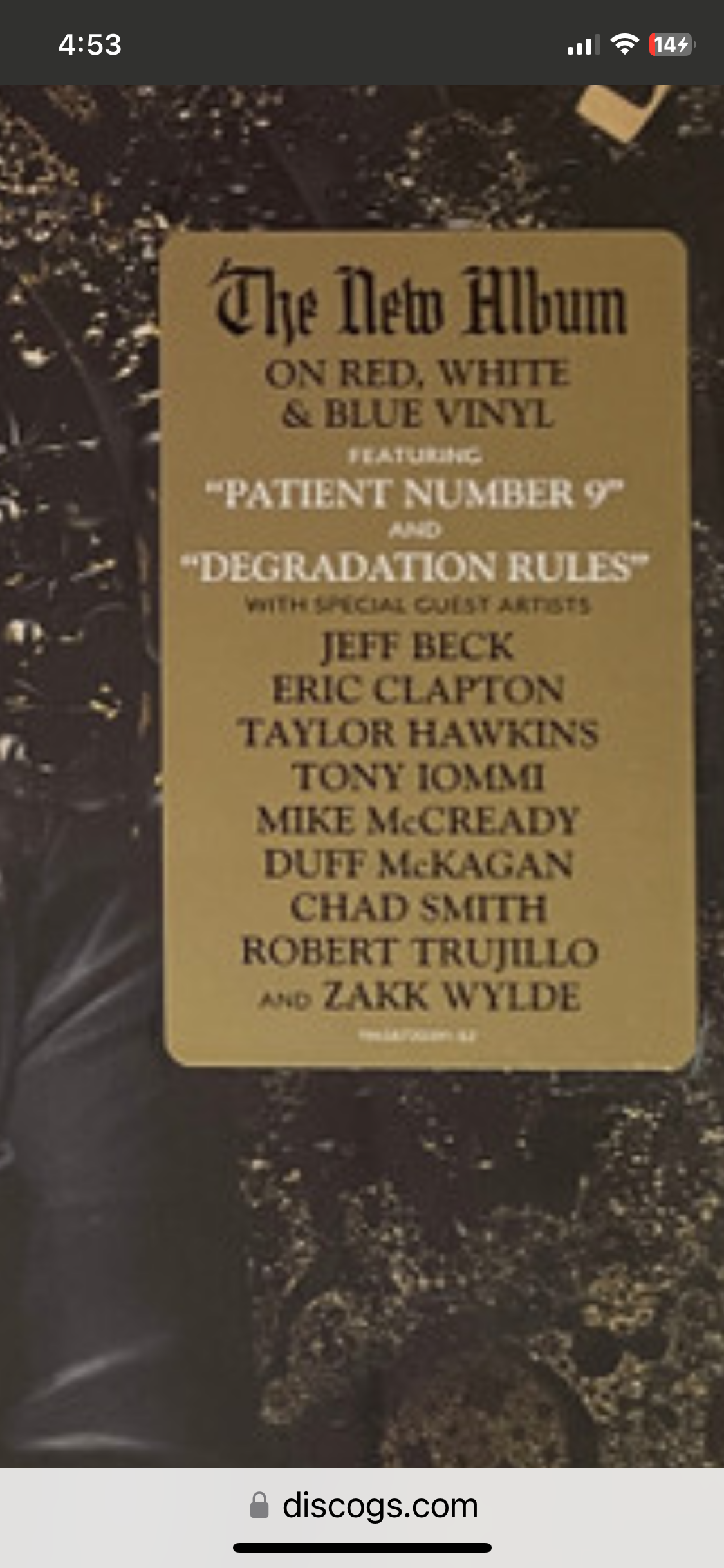 OZZY OSBOURNE - PATIENT NUMBER 9