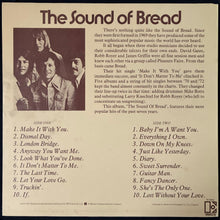 Load image into Gallery viewer, BREAD - THE SOUND OF BREAD (USED VINYL 1977 UK M-/EX+)
